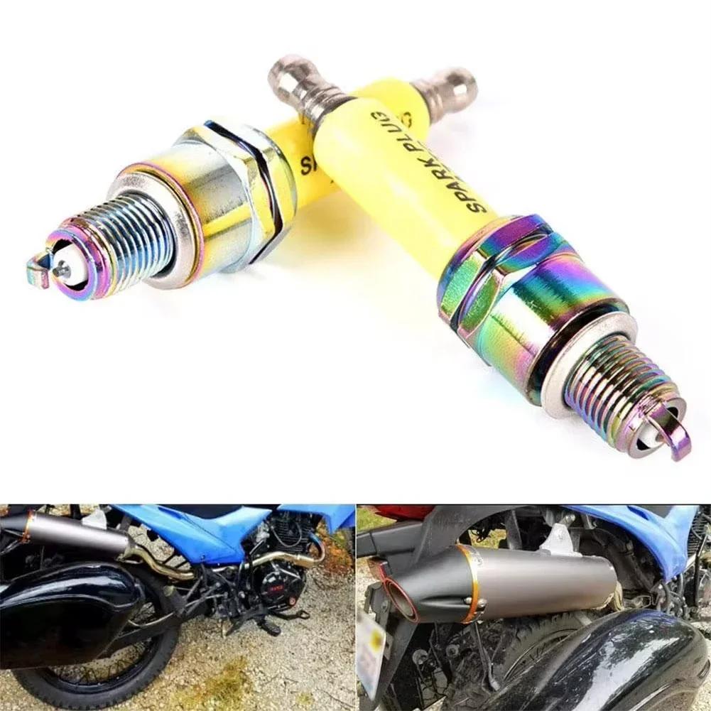Iridium Spark Plug D8TC - For CG Series 125cc-250cc Vertical Engine Motorcycles & Scooters (Off-Road)