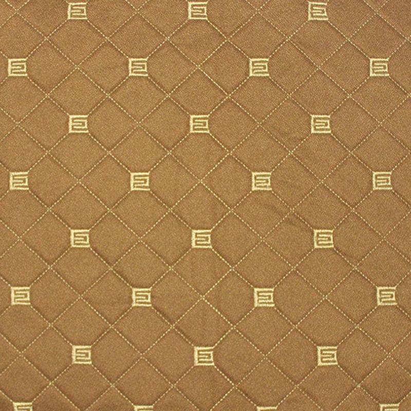 100*148cm Cotton Linen Quilted Fabric Sponge Embroidery Pattern Fabric For Diy Car Interior Seat Cover Upholstery Sofa Material