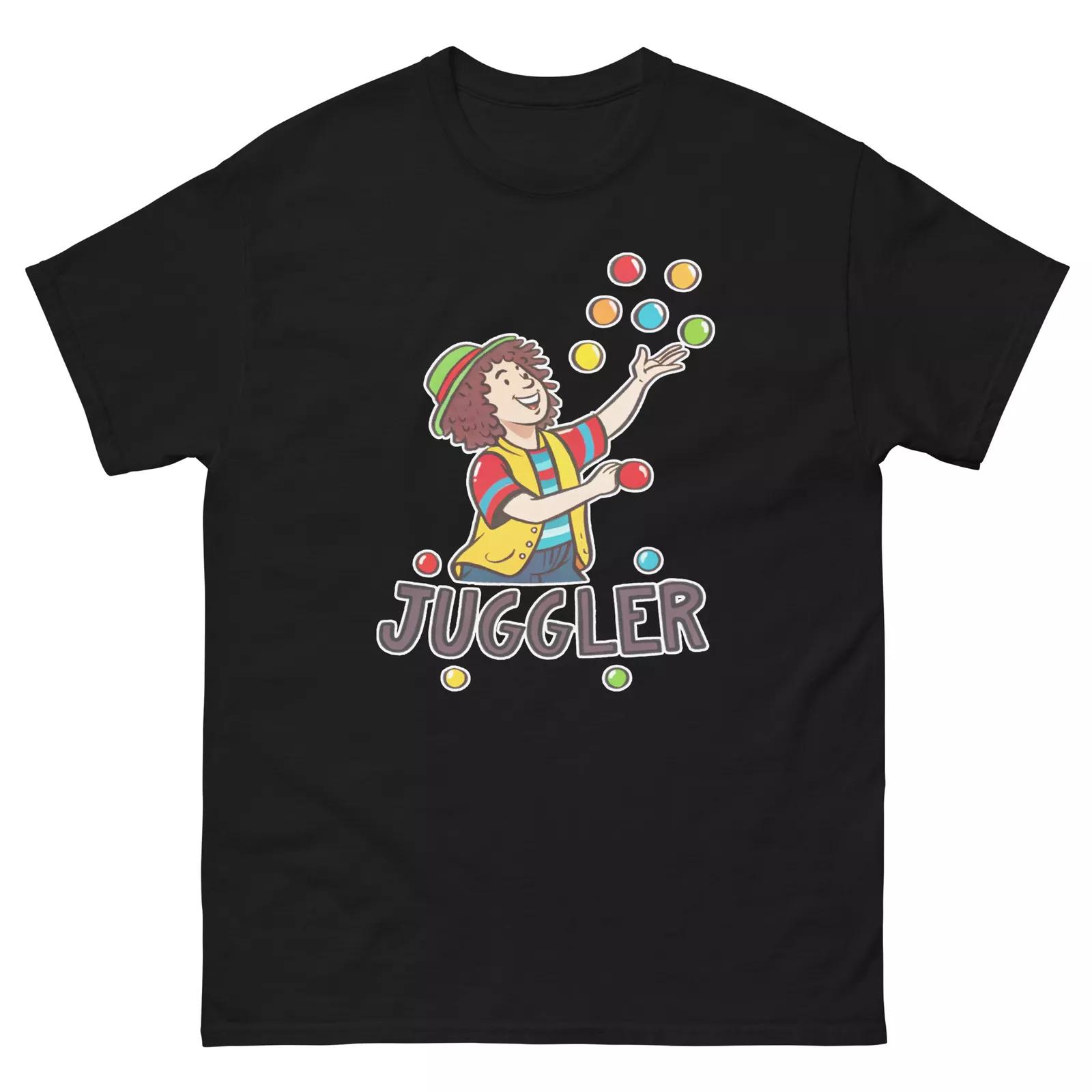Juggler Carnival Fair Amusement Park T-Shirt 4XL