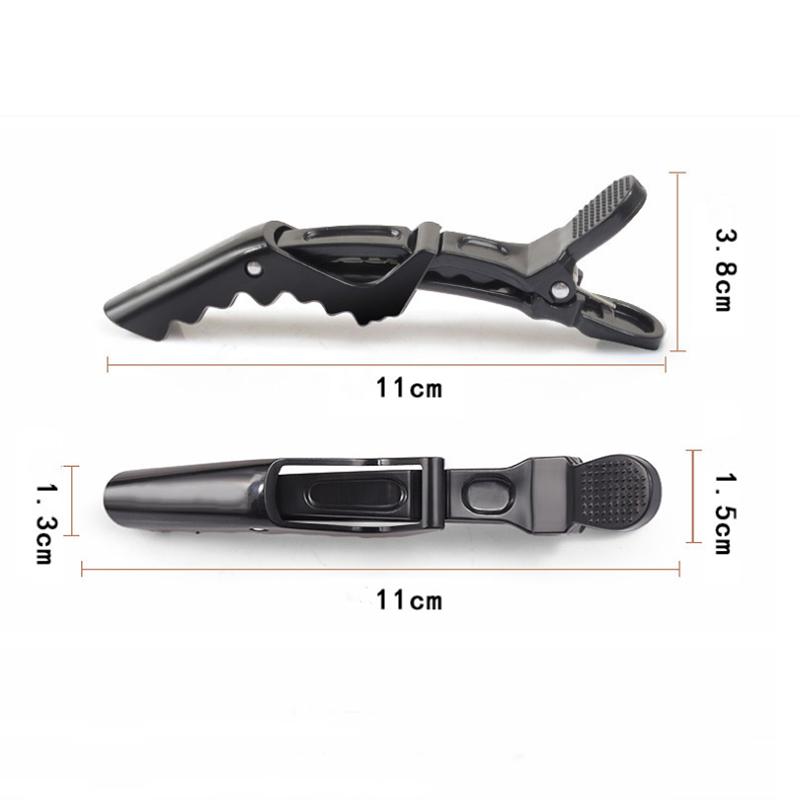 5/6Pcs Colorful Alligator Hair Clips Clamps Hairdressing Professional Salon Hair Grip Crocodile Hairpins Hair Barber Accessories