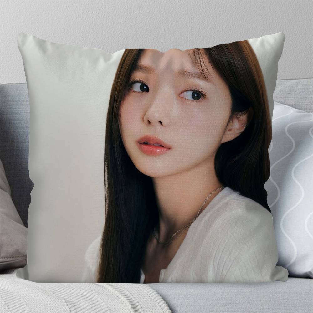 Korean Celebrity SSOOBIN CHAE Pillow Case Fashion Square Pillowcase Bedroom Sofa Room Ins Decoration Leisure