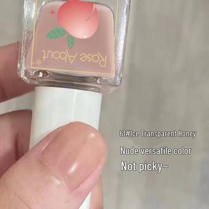 Eco-Friendly Peelable Water-Based Nude Nail Protector Polish