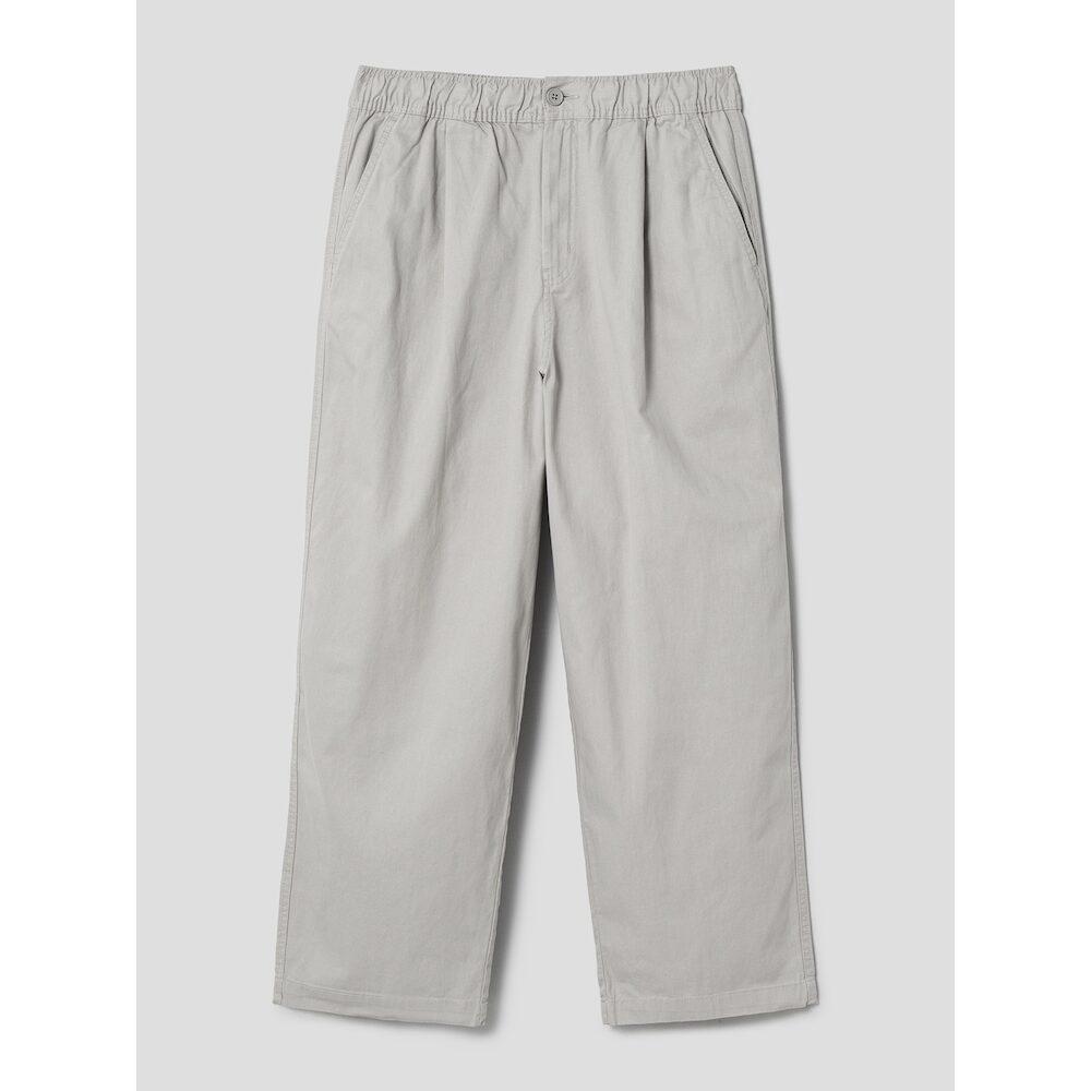8SECONDS Low-Density Cotton Easy Pants Light Gray