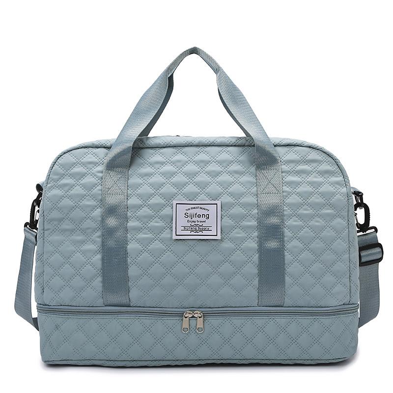 Large-capacity waterproof travel bag, business trip travel can be set, tie rod storage bag, hand luggage bag, moving and delivery bag.