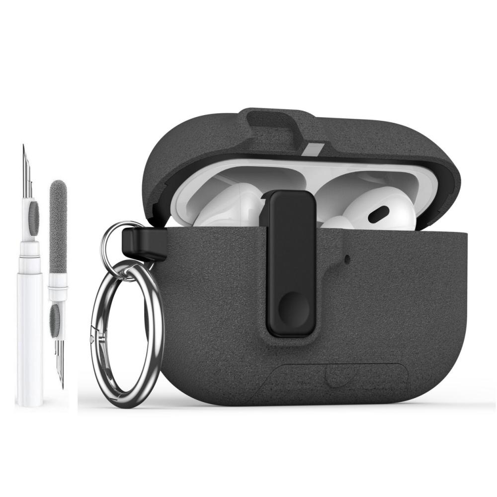 for AirPods Pro 3 Case with Phone Holder For AirPods Pro 3 Case Automatic Magnetic Lock with Cleaning Kit Case for AirPods Pro 3