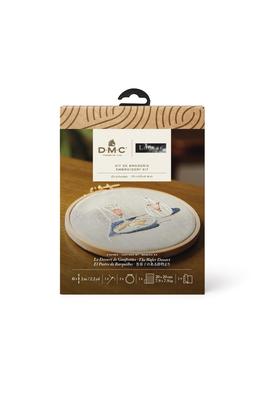 DMC X Louvre Museum Collection Free Stitch Kit: Bojan Still Life with Rolled Pastries, Finished Diameter 12.5cm, TB187/81