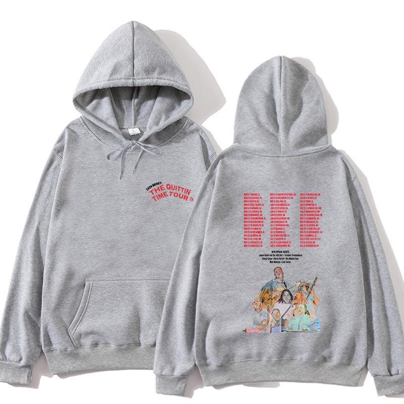 Zach Bryan The Quittin Time Tour 24 Admat Merch Mikiny