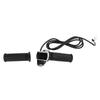 LED Display Electric Bike Throttle Grip Handlebar with Battery Indicator Power Switch Key24V