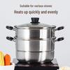 BST Sofia Universal Double-Layer Steamer Pot