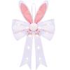 Easter Pendant With Light Luminous Ears Pendant Door Window Decoration Small Gift