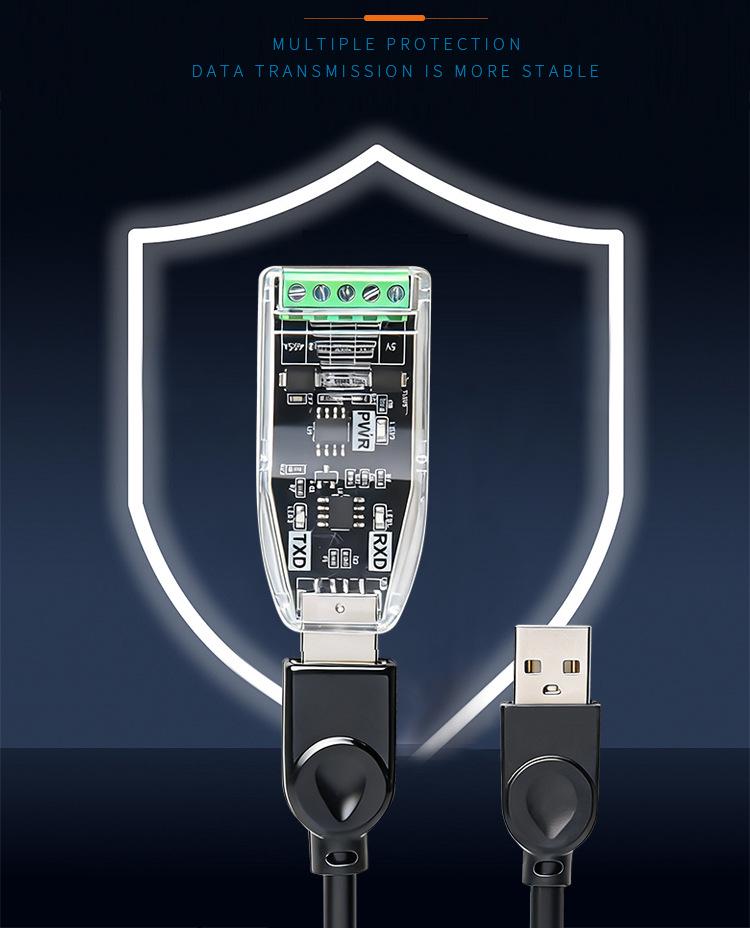 USB zu 485/232/422 Konvertermodul: Serieller Port-Debugger in Industriequalität für Laptops