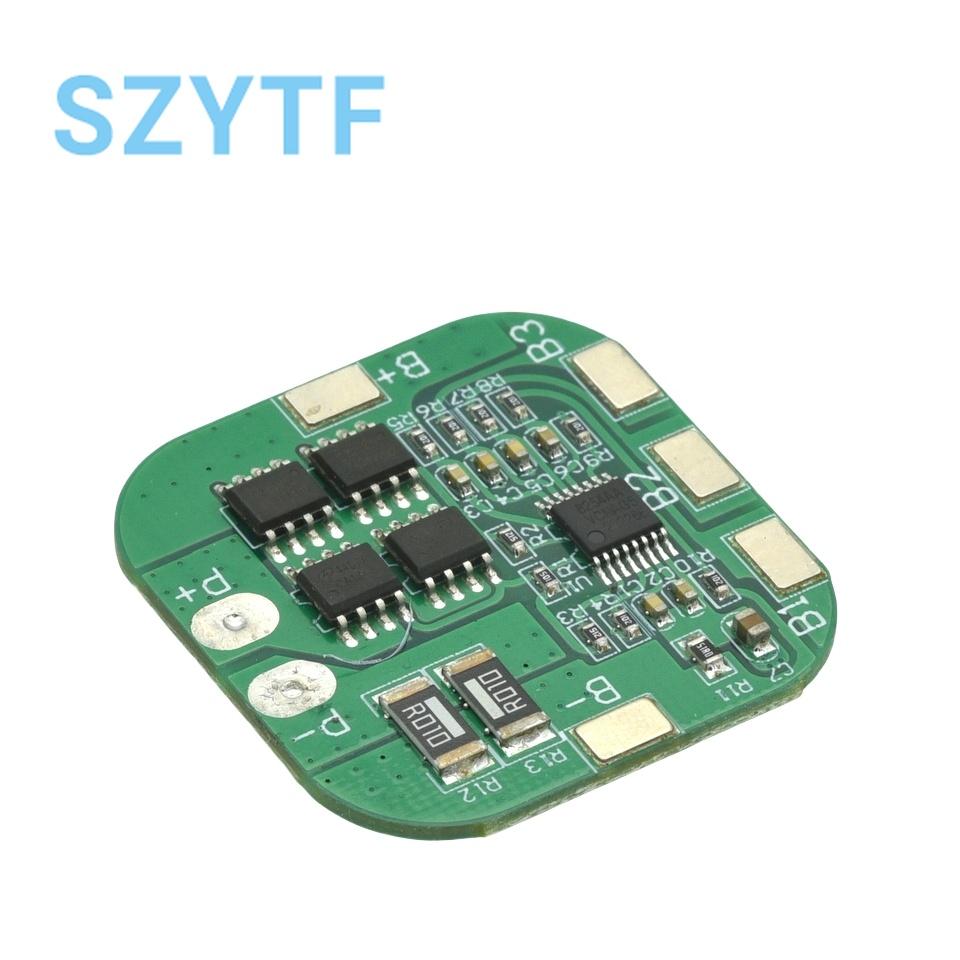 4S 20A 14.8V 16.8V BMS Lithium Battery Protection Board 18650 Li-ion LiCoO2 LiMn2O4 Battery Protection PCB PCM Module 1-5PCS