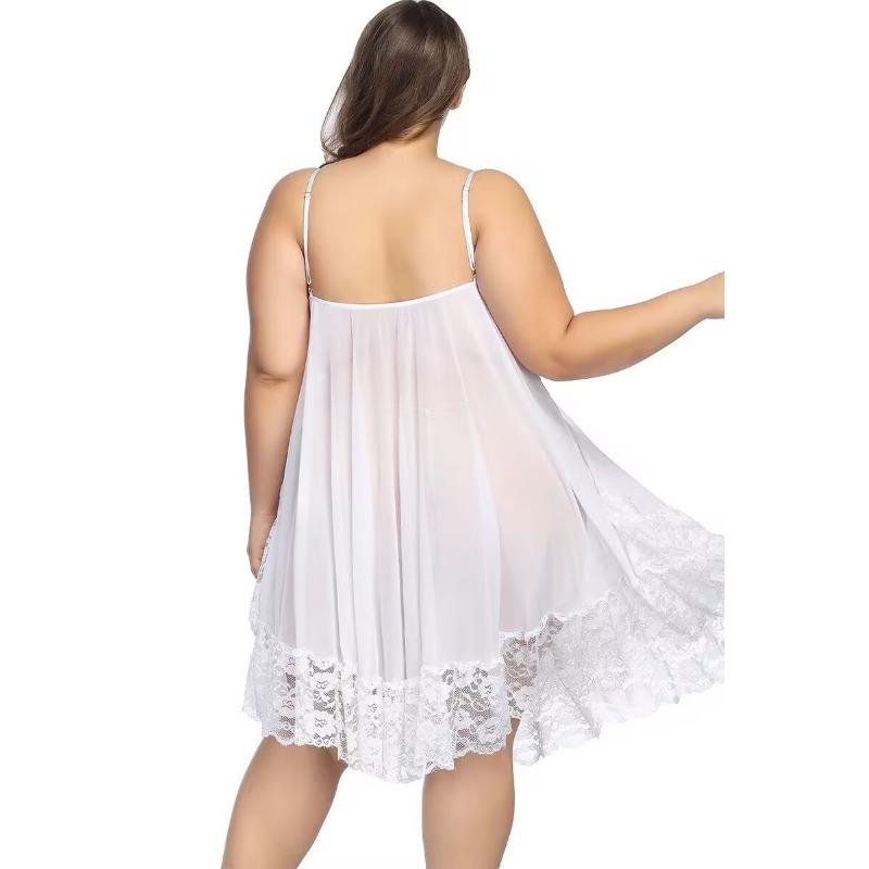 Koronkowa seksowna piżama Seksowna bielizna Przezroczysta sukienka Damska koszulka nocna z siateczką