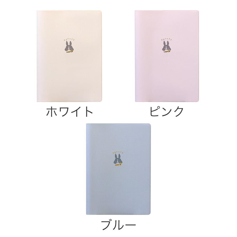 LaboClip 2026 Monatsplaner Light Oktober, B6, Hase, Weiß, 2610FBU-WH (Beginnt 2025)