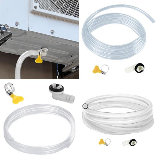 3/6/10 Fuß AC-Ablaufschlauch-Set 15 mm Universeller Kondensatablaufschlauch mit auslaufsicherer Gummidichtung