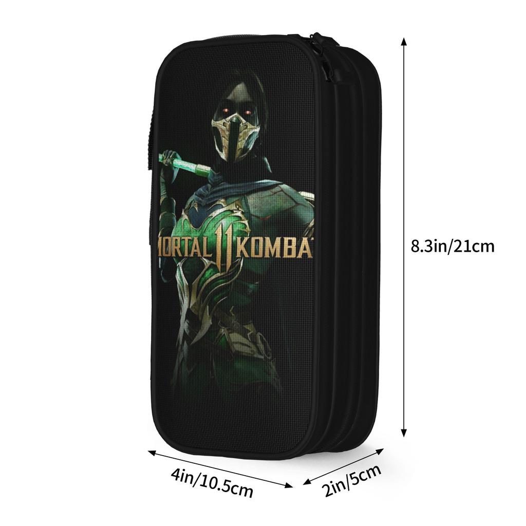 Mortal Kombat II Moive 2026 Pencil Cases Cute   Pen Box Bags Girl Boy Large Storage School Supplies Gifts Pencilcases