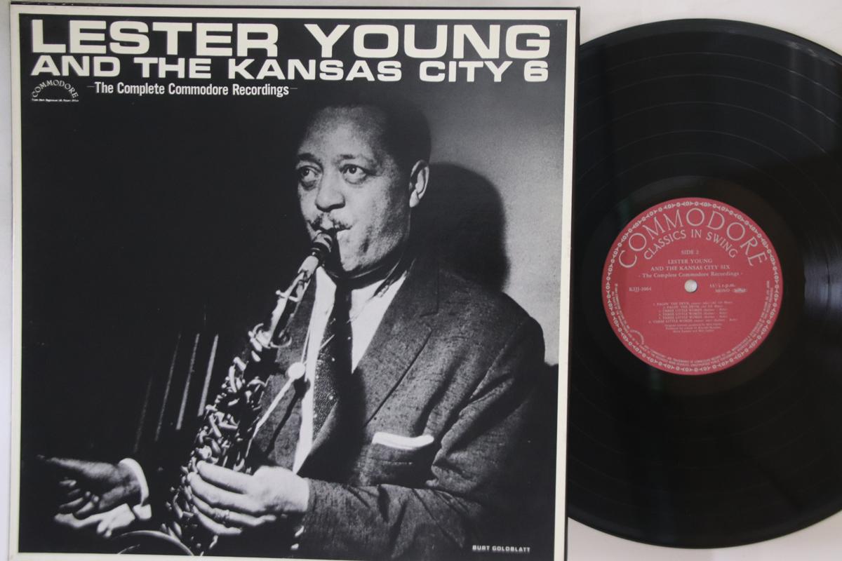 

LP Record LESTER YOUNG, KANSAS CITY SIX - Commodore Recordings KIJJ20645 COMMODORE 1991 Japan Jazz Used