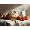 Vintage Food Art Dining Art Oil Poster Fruit Still Life Rustic Kitchen Prints Canvas Painting Wall Art Pictures Home Room Decor