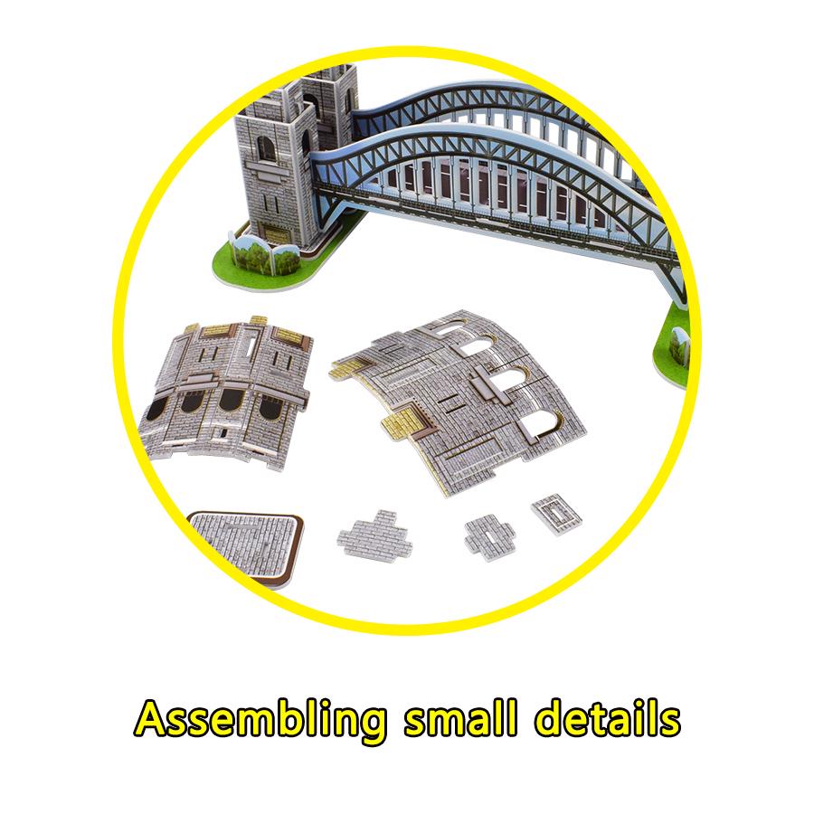 39 Teile 3D Puzzle Sydney Harbour Bridge 39 Teile 3D Puzzle Sydney Harbour Bridge