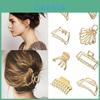 Presilhas de Cabelo Modernas Estilosas de Metal Acessórios de Cabelo Elegantes para Mulheres Para Qualquer Ocasião