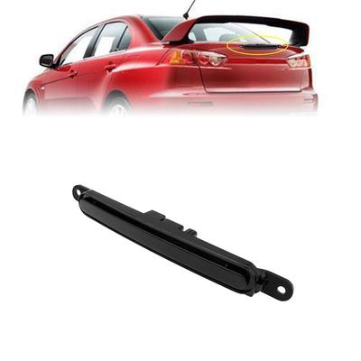 Zwart LED-remlicht 3e kofferdeksellamp voor Mitsubishi Lancer EVO X 2008-2016