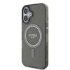 Guess Guhmp16Mhfgerek Iphone 16 Plus     6.7 Czarny/Black Hardcase Iml Glitter Circle Magsafe