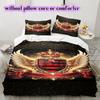 Flamengo Football Soccer Pattern Bedding,Quilt Set Quilt Cover Pillowcase Home Birthday Gift (1*duvet Cover+2*pillowcase,without Core)
