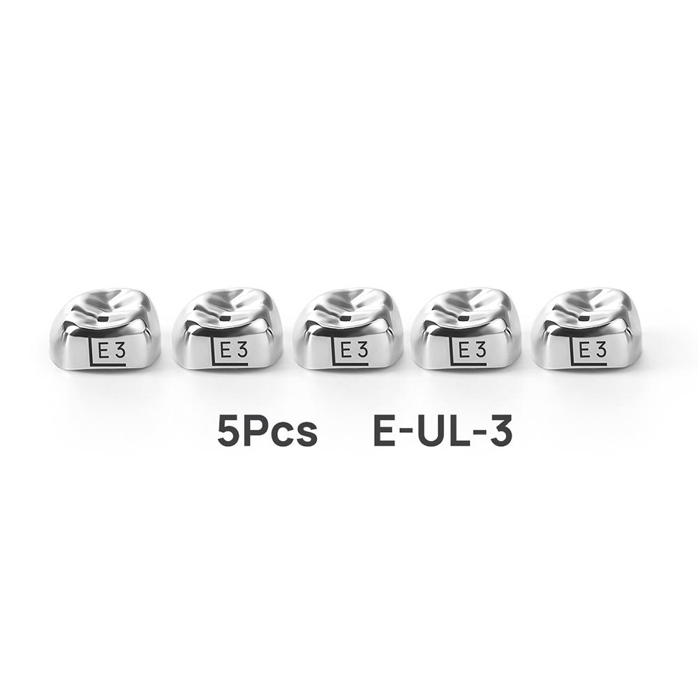 5Pcs Dental Crowns Preformed Metal Crown Stainless Steel Temporary Crowns Dentistry Orthodontic Material Therapy Tools