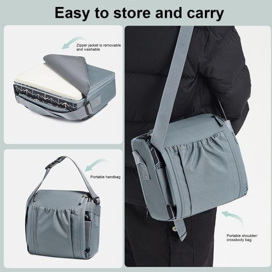 Fotelik dla malucha Oddychające krzesło kuchenne z oparciem Regulowane paski i podparcie poduszki Przenośne siedzisko do stołu jadalnego na posiłki rodzinne