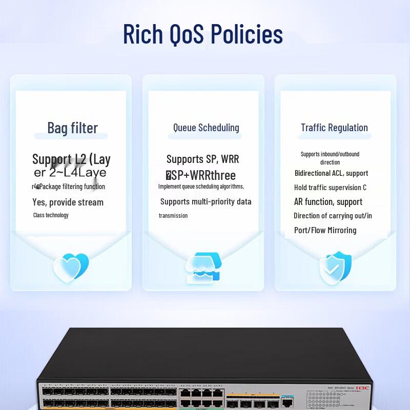 H3C S5120V3-36F-SI Layer 3 Managed Network Switch