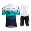 2026 Sommar Team Cykeldräkt Väg Andningsbar Berg Snabbtorkande Utomhus Cykel Kortärmad Cykeldräkt Set