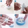 Snowflake Cookies Biscuit Mold Fondant Sugarcraft Plunger Cookie Cutters Xams Snow Cupcake Cake Decorating Tool Christmas