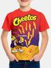 Divertente Creativo Patatine Stampa 3D Takis Personalizzato Moda Bambini Maglietta Girocollo Manica Corta Ragazzi Ragazze Bambini Top Casual