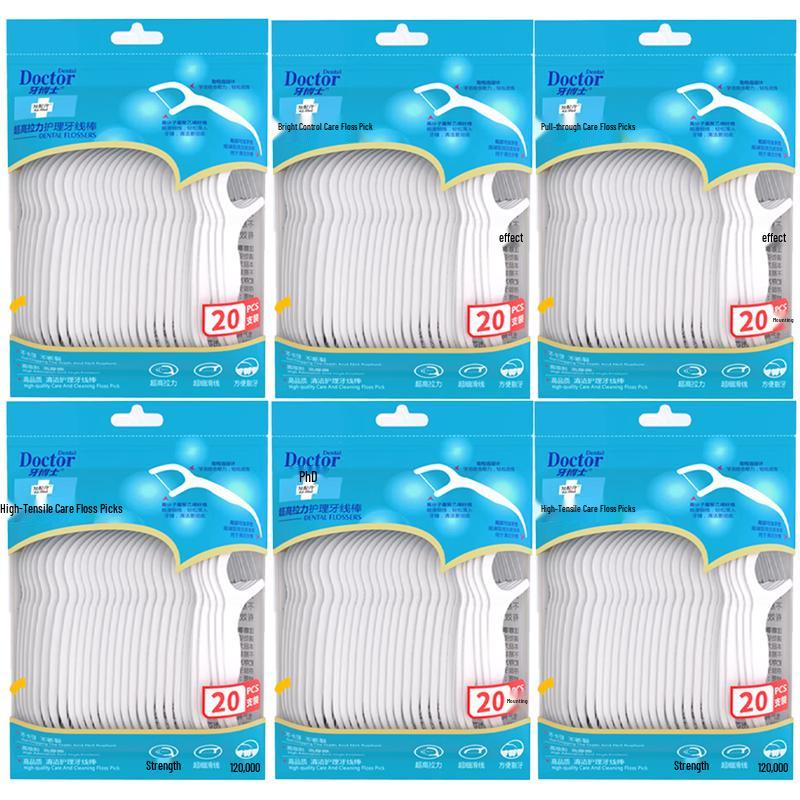 

Dr. Denti High Tension Dental Floss Sticks