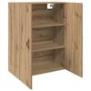 Wall Cabinet Set 2 pcs Artisan Oak Finish 69.5 x 34 x 90 cm Engineered Wood