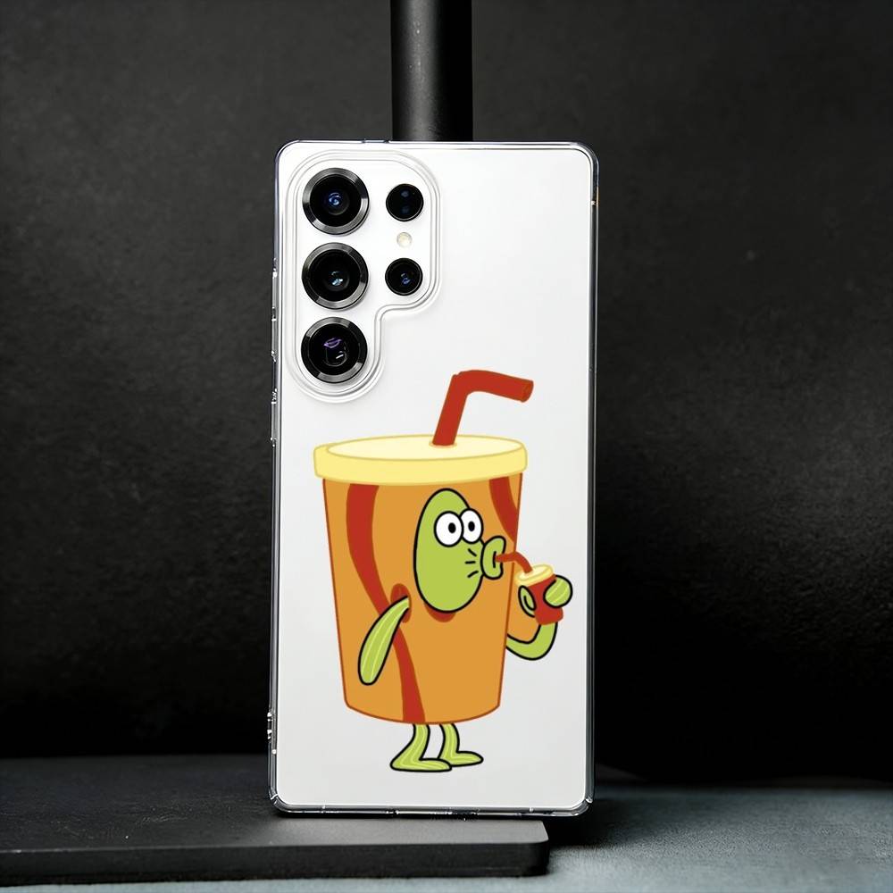 

Residents of Bikini Bottom Phone Case For Samsung S25,S24,S21,S22,S23,S30,Ultra,S20,Plus,Fe,Note,10,9,5G Transparent Cover Samsung S235G