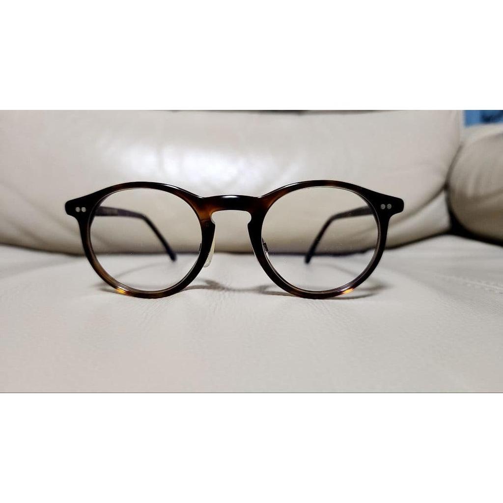 Used Cutler and Gross M0703 Round Glasses Rare Item Discontinued Model