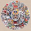 120 Peking Opera Face Painting Stickers - Chinese Style Waterproof DIY Phone Decoration