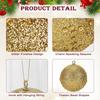 6Pcs/box Big Christmas Balls Gold Glitter Christmas Ball for Xmas Tree Hanging Ornaments Home Party 2025 New Year Gift Navidad