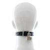 Leather & Iron Ring Gag: Double Metal Ring Mouth Plug for Men & Women, SM Erotic Toy