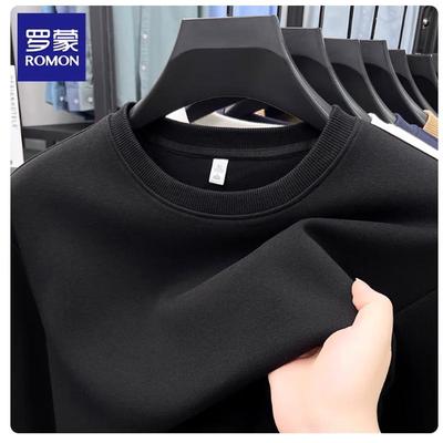 Luomon Men's Casual Round Neck Long Sleeve Sweatshirt