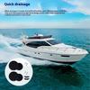 Waterproof Boat Drain Flap Maintenance Set Scupper Valves Flapper Rubber Cost Effective Marine Spare Parts