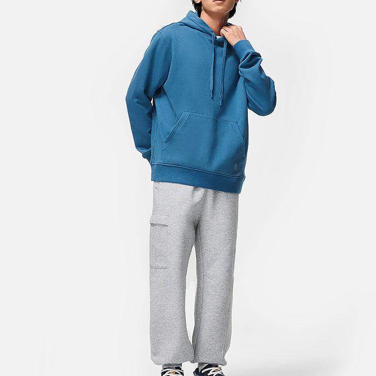 Li Ning China Color Series Solid Casual Sweatshirt Unisex Sweatshirt Deep-Blue AWDT963-6