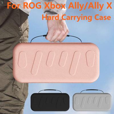 Protective Travel Case for ROG Xbox Ally/Ally X Hard Shell Shock Absorption Scratch-Resistant Storage Bag with Mesh Pocket/Stand
