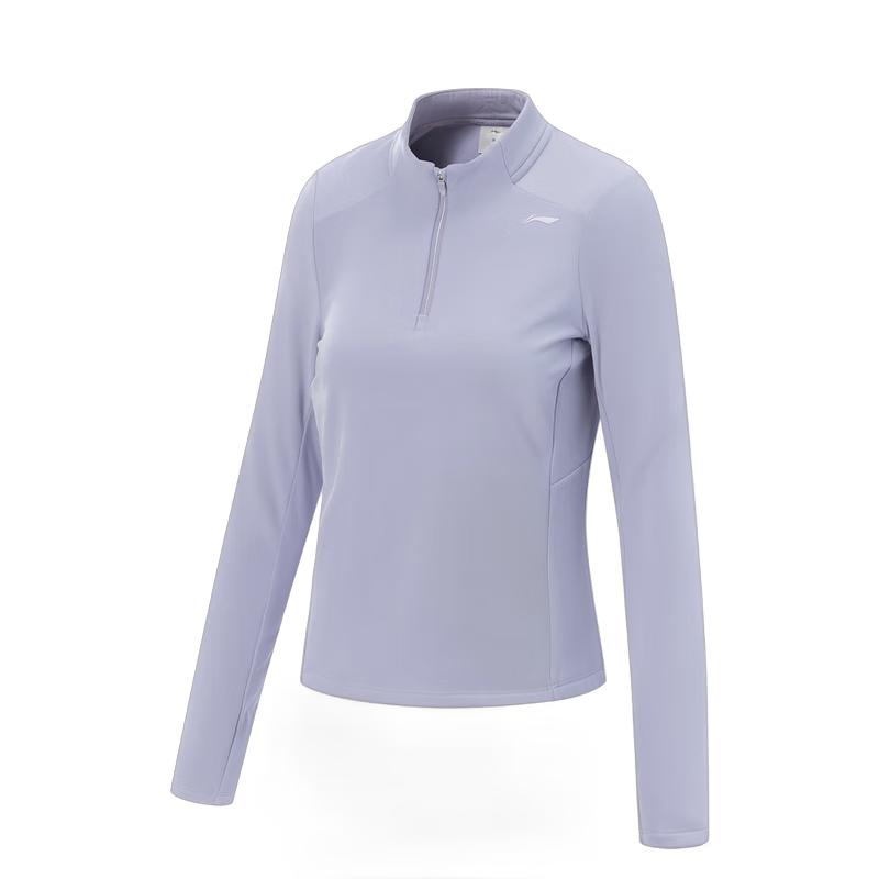 Li-Ning Women's Fleece-Lined Long Sleeve Sport Top