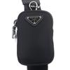 Excellent PRADA Shoulder Bag Black Nylon Mens 1BC421 Used