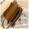 Simple Genuine Leather Handheld Women's Bag Small Square Bag 2023 New Trend Versatile Fashion Niche One-shoulder Crossbody Bag Summer