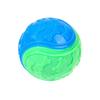 Dog Squeaky Ball Toy, Color Print -Shaped Ball for Small Dogs and