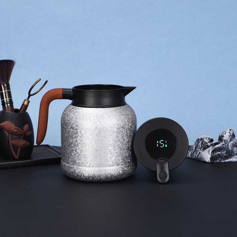 Shangqi Titanium Insulated Teapot with Smart Temperature Display
