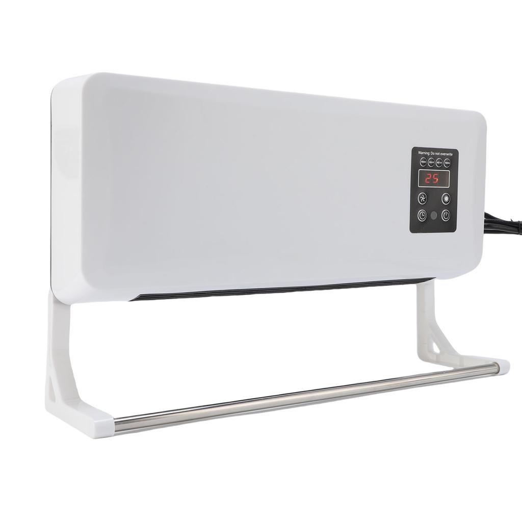 Wall Heater Cooler Efficient Space Saving Versatile Low Noise Wall Mounted Air Conditioner Easy To Operate for Home Bedroom